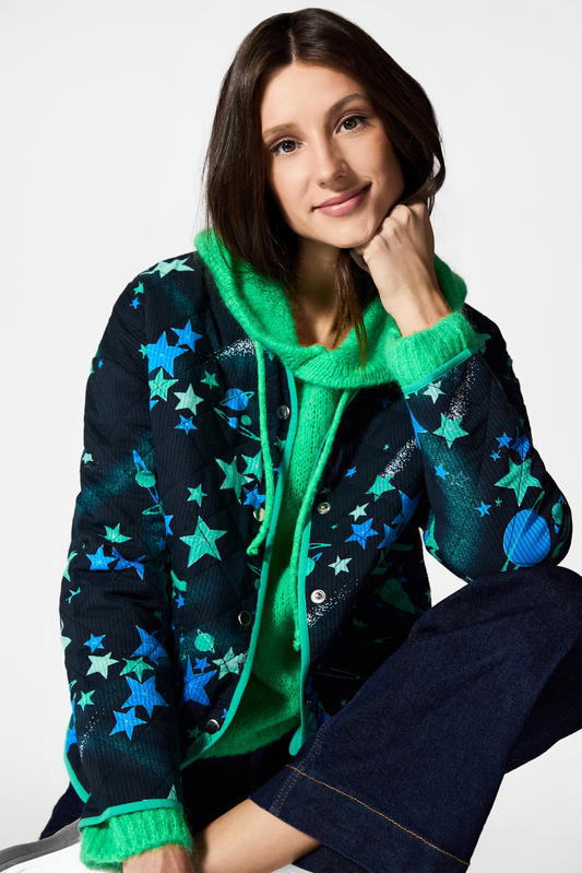 The Nova Jacket in Emerald