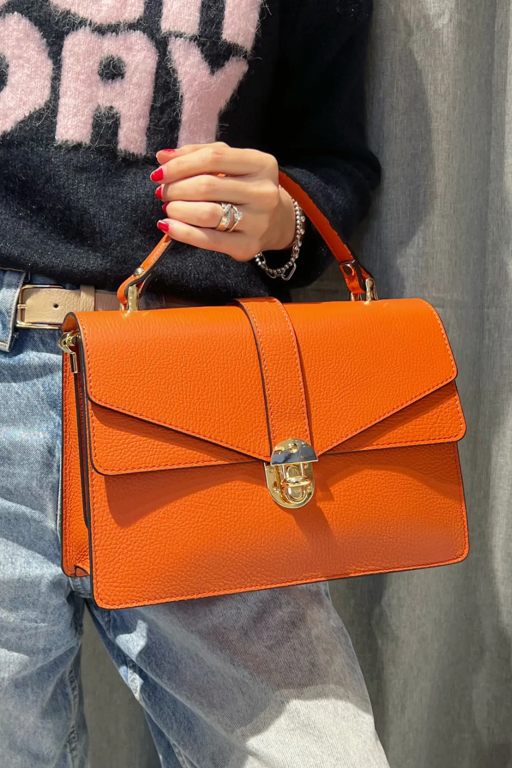 The Babette Box Clutch Bag