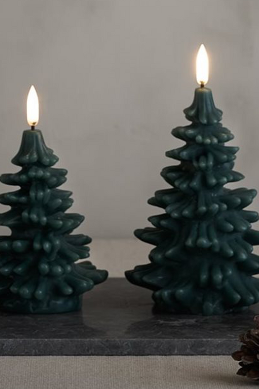 Pine Green Candle Large