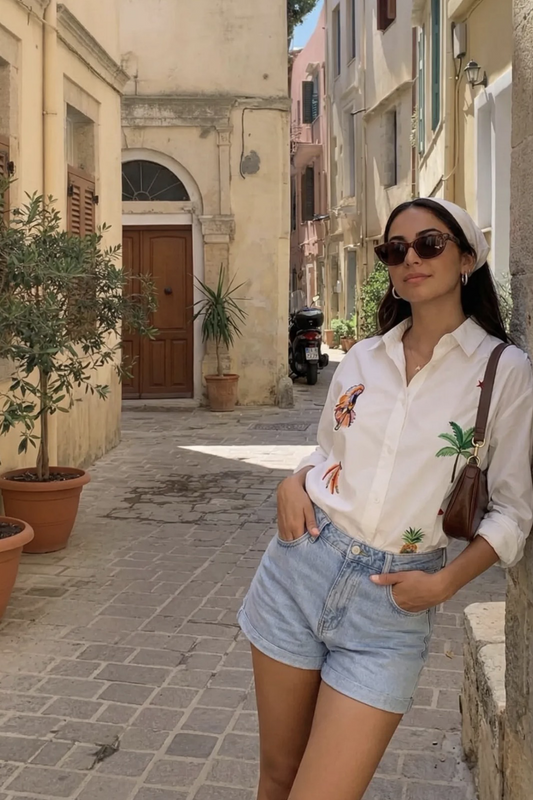 The Yomiko Parrot Shirt