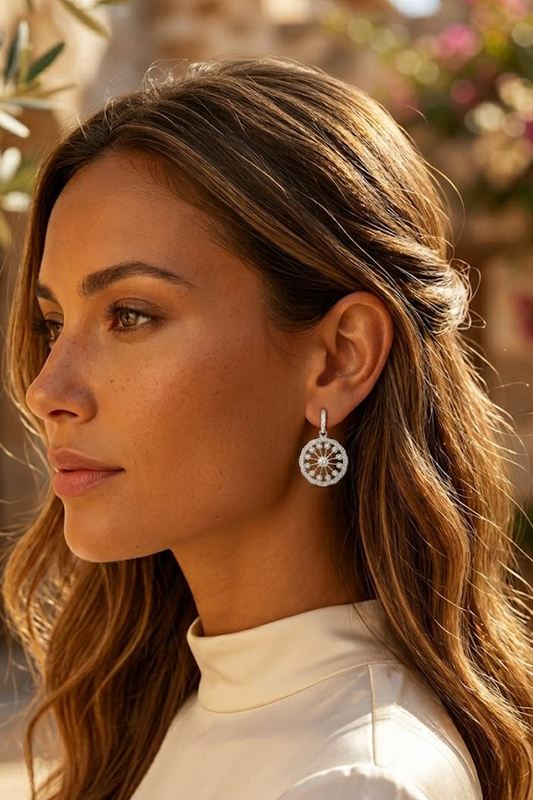 The Morgan Crystal Earrings