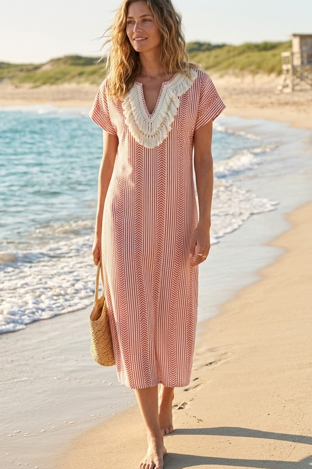 The Raffia Beach Dress