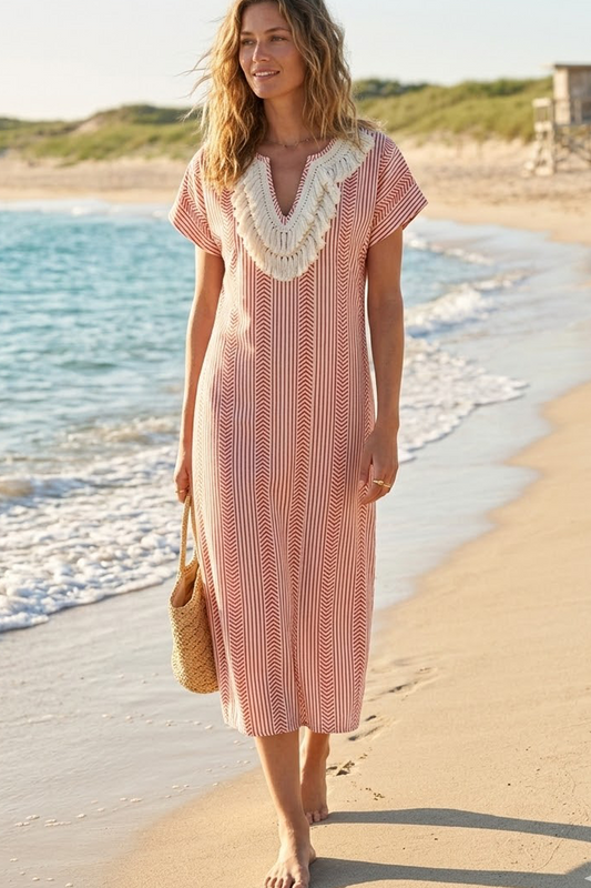 The Raffia Beach Dress