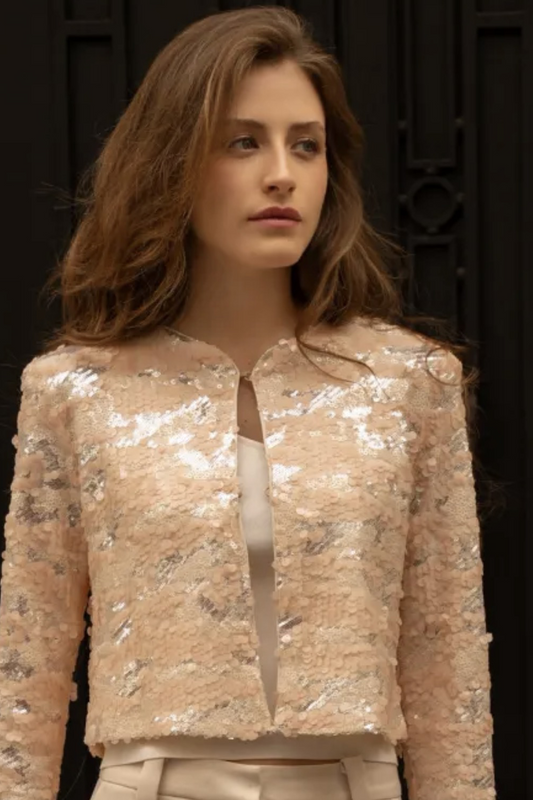 The Riley Blush Jacket