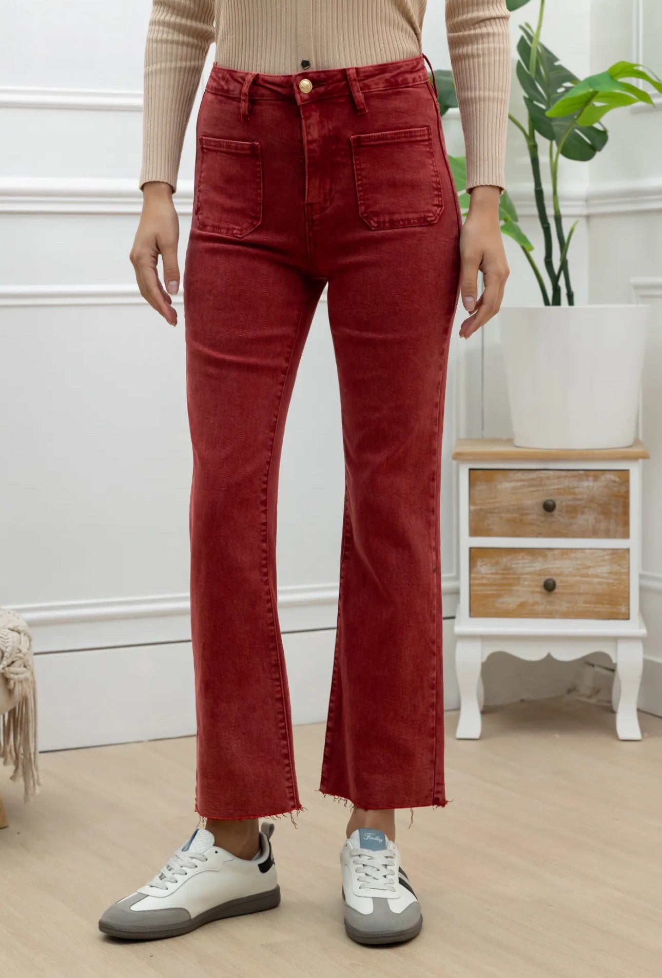 Roxanne Red Jeans