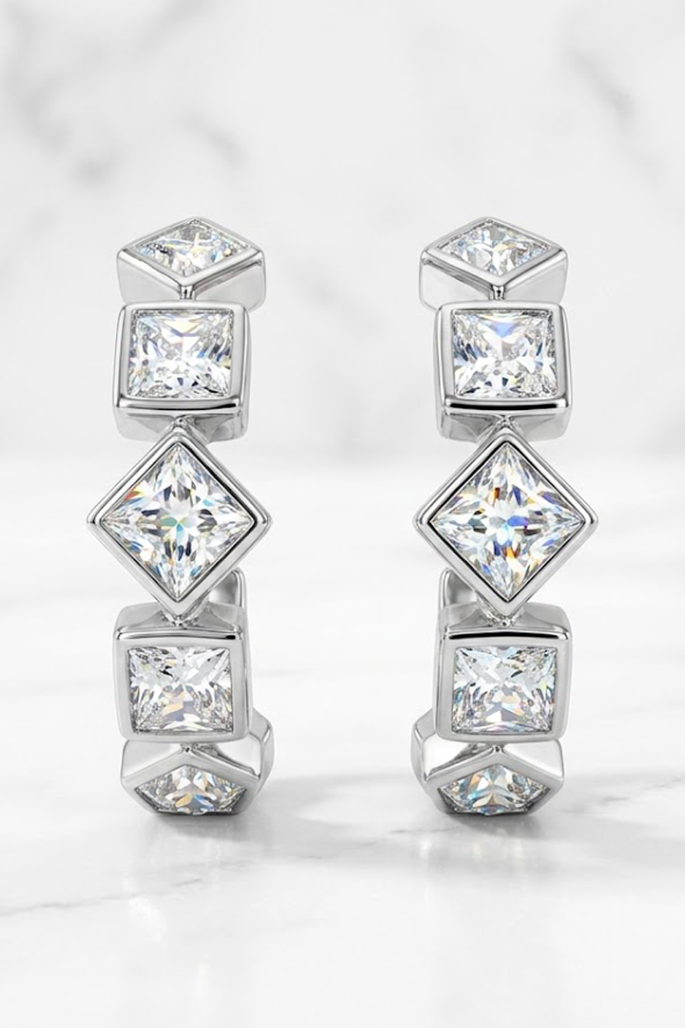 The Rubik's Cube Cuff Earring