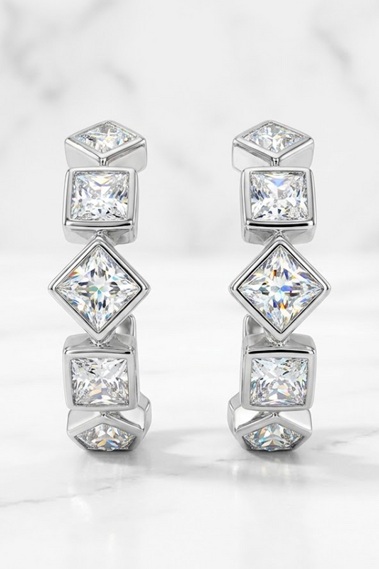 The Rubik's Cube Cuff Earring