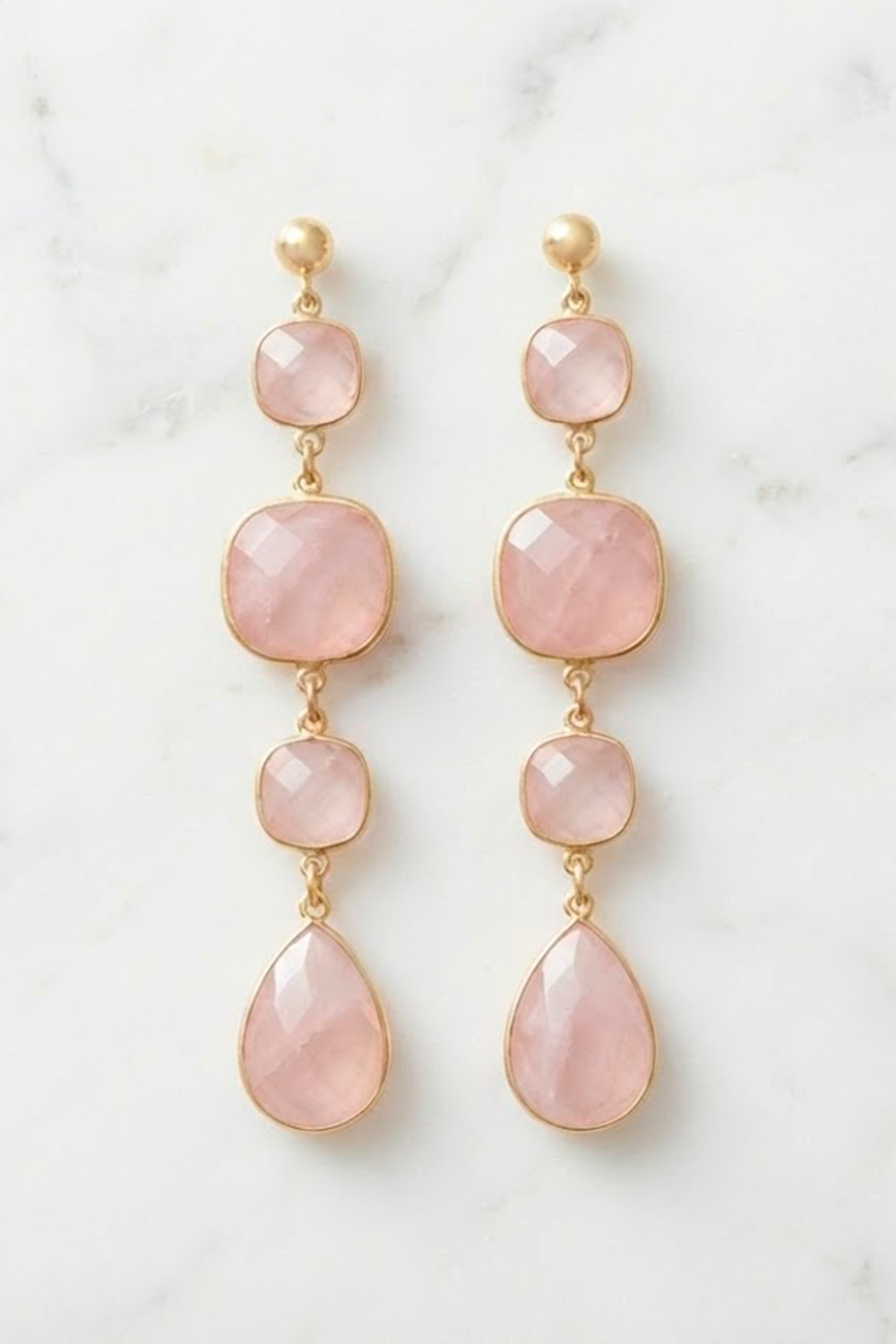 The Ruby Multi Drop Earring