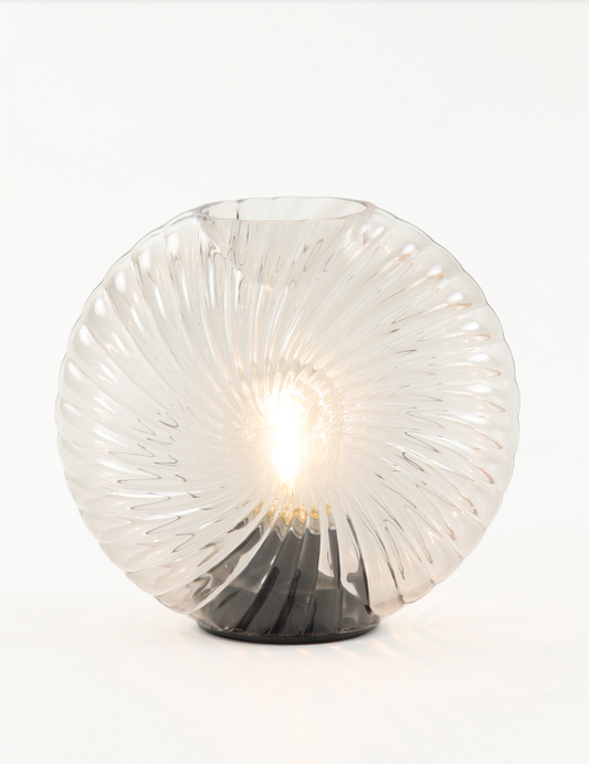 Shell Large LED Table Light in Sand