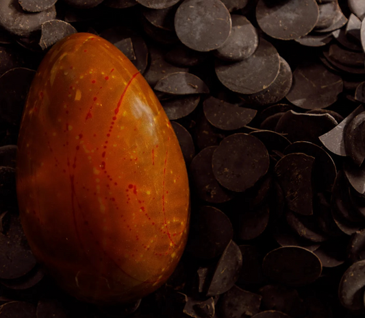 Cocoa Atelier Handmade Peruvian Dark Chocolate Easter Egg