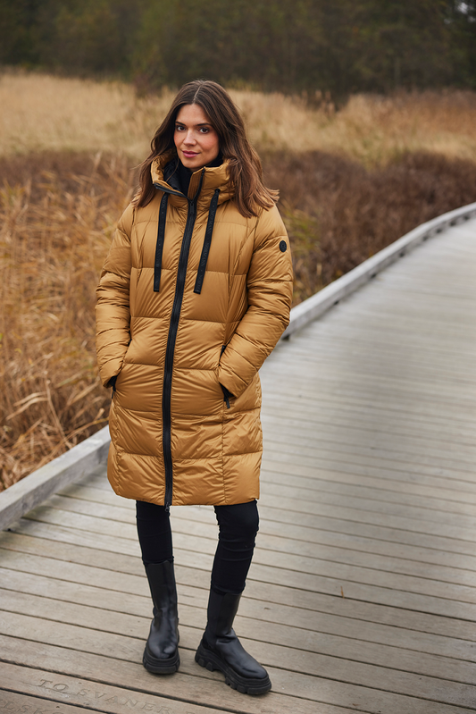 The Sierra Coat in Frosted Silver