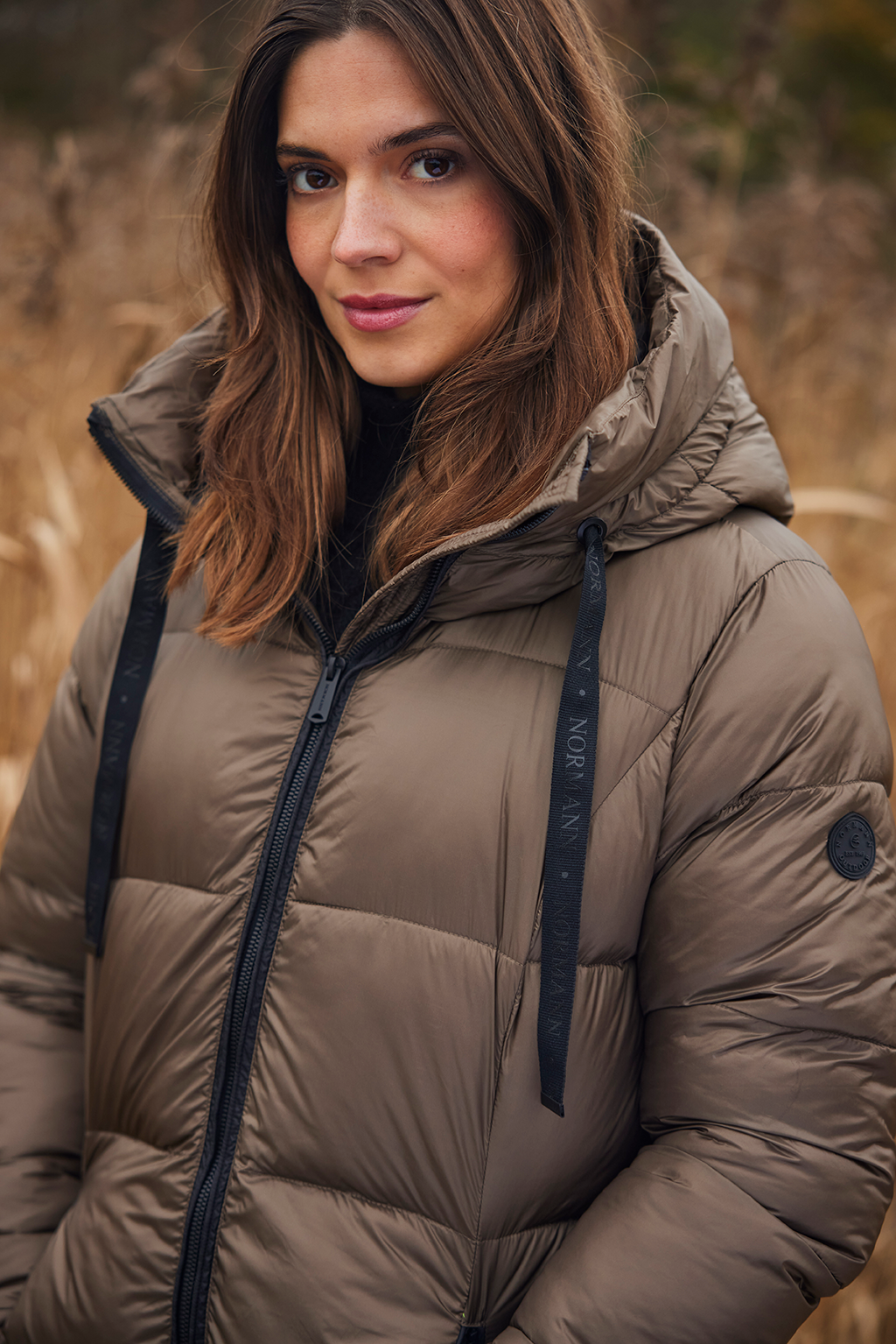 The Sierra Coat in Frosted Silver