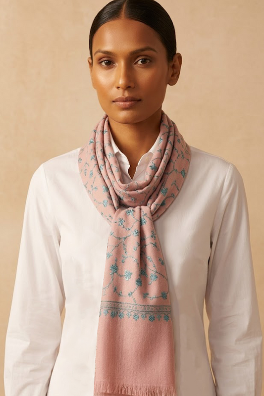 The Suki Hand Embroidered Wrap