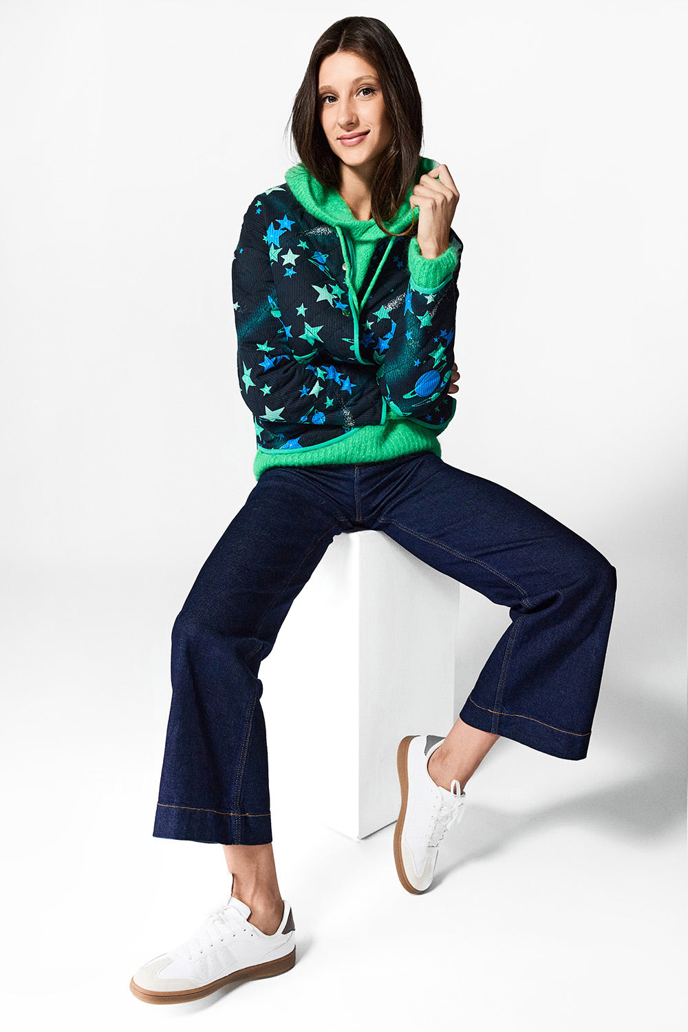 The Nova Jacket in Emerald
