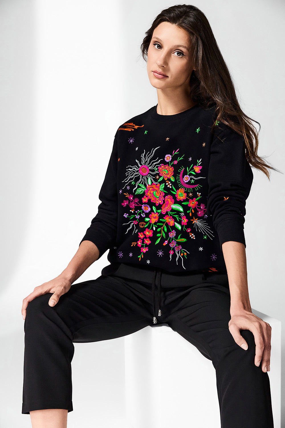 The Marlow Embroidered Sweater