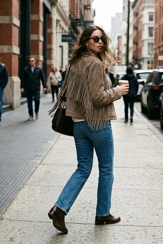 The Sonia Fringe Jacket