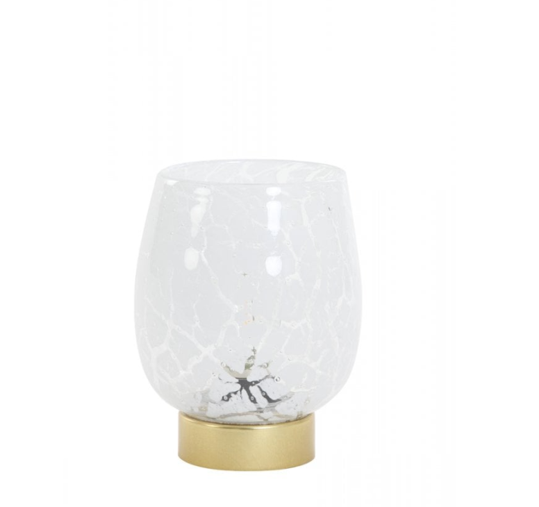 Table Décor Light Marble White Lamp