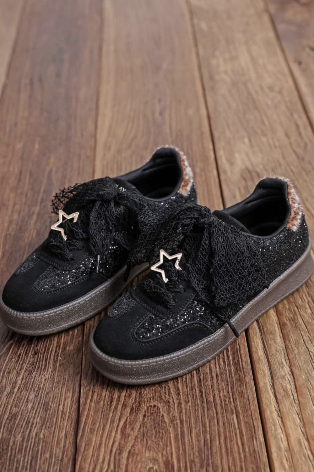 The Rizzo Black Trainers
