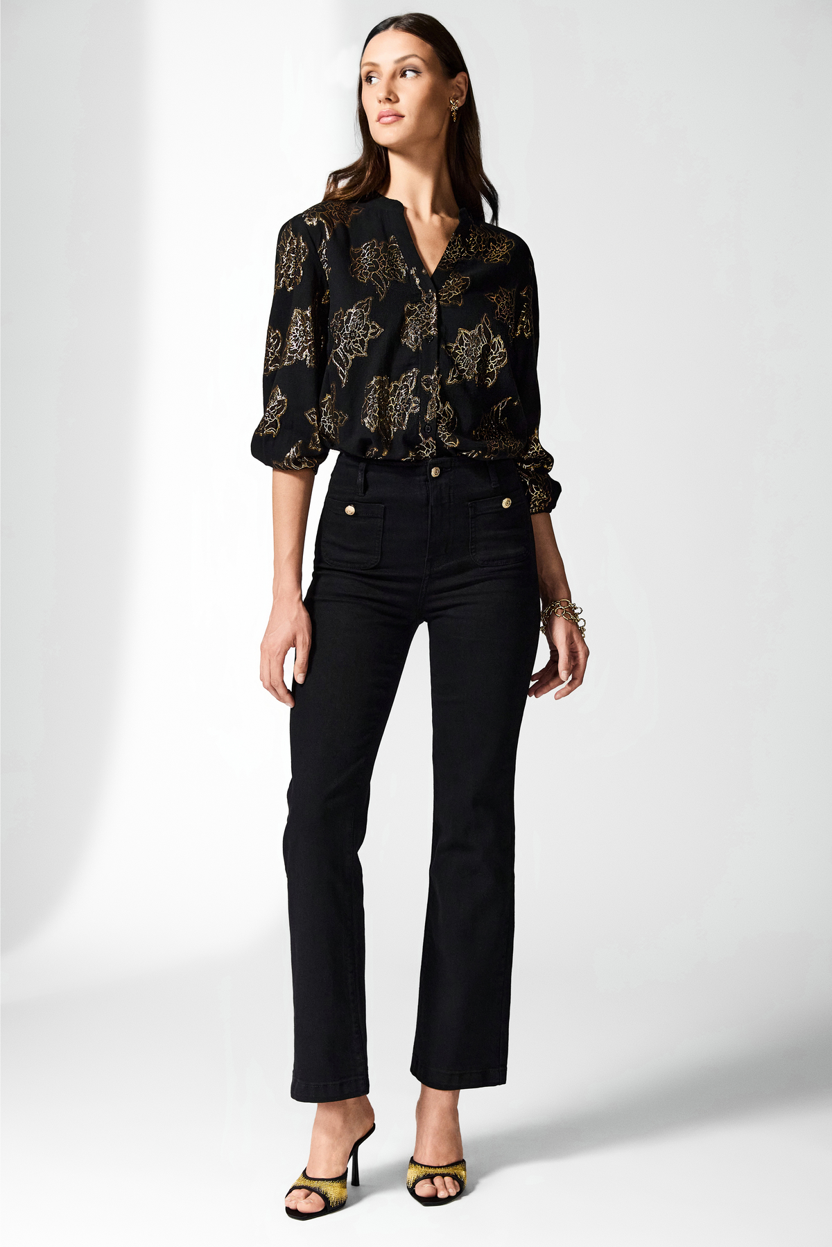 The Serena Metalic Shirt