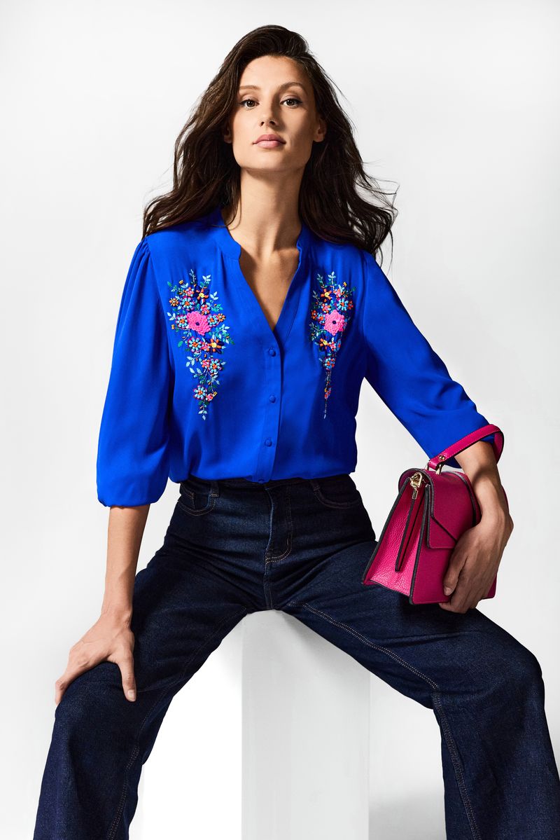 The Maribel Embroidered Shirt