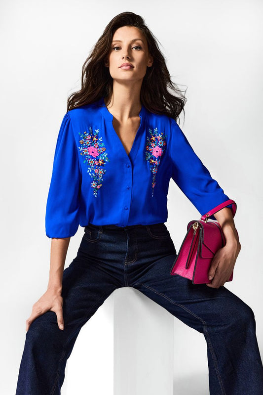 The Maribel Embroidered Shirt