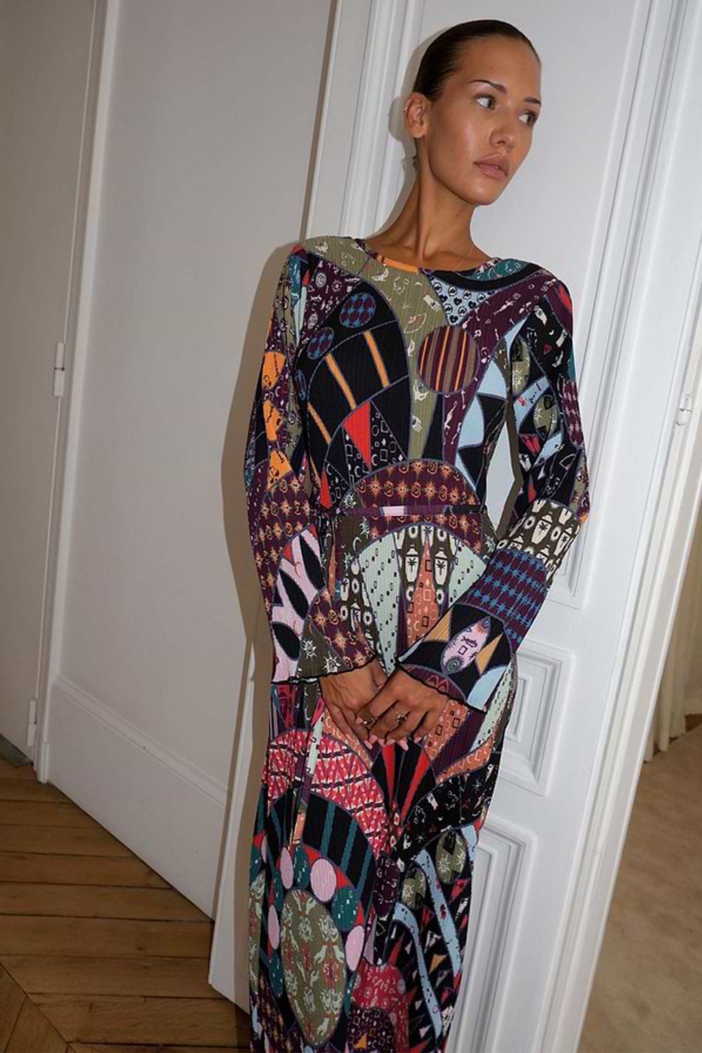 The Black Casablanca Gaia Dress