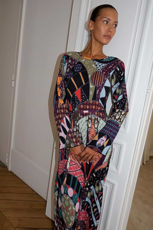 The Black Casablanca Gaia Dress