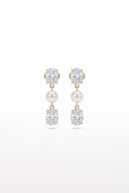 The Claudia Triple Drop Earring