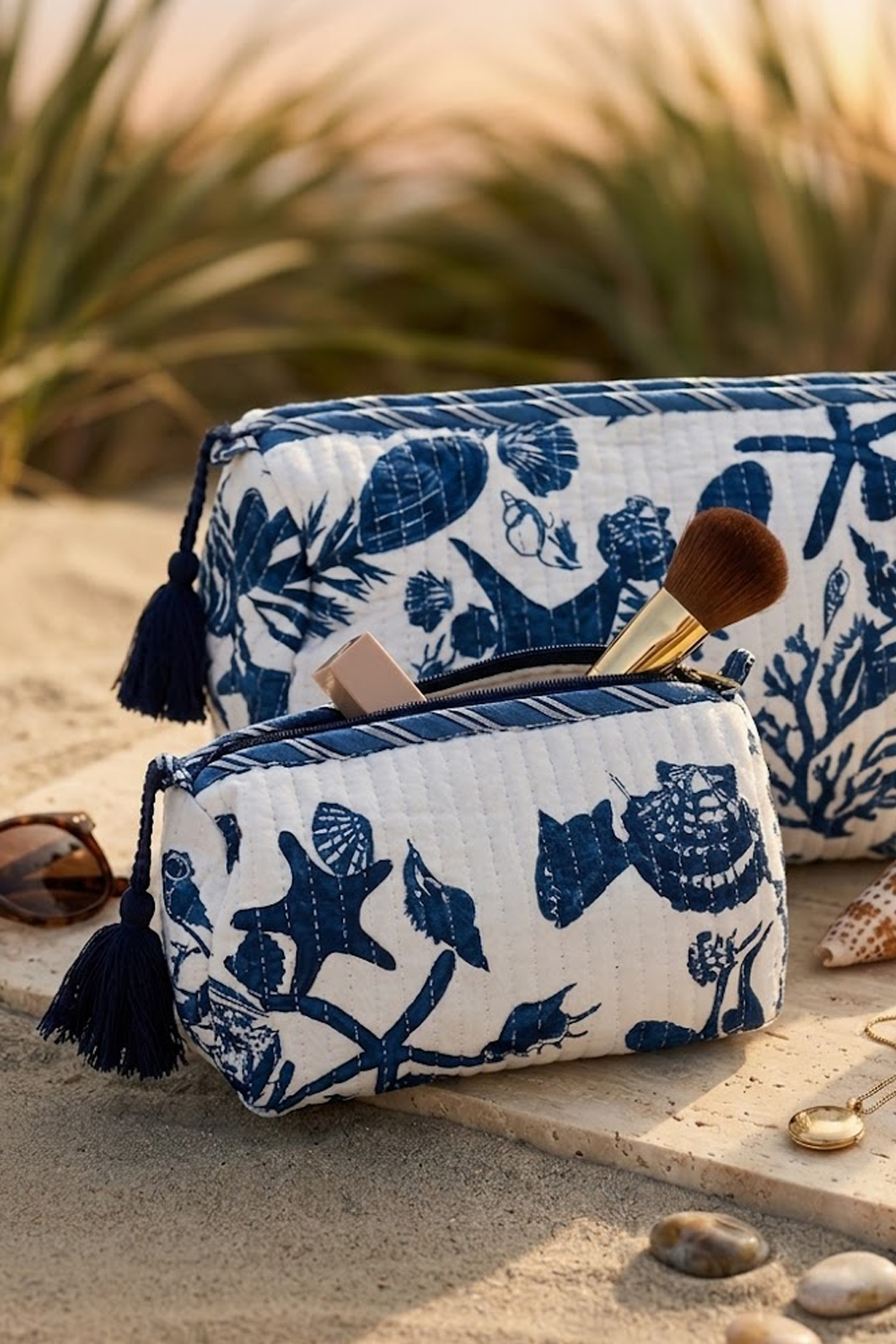 The Varley Make Up Bag Set