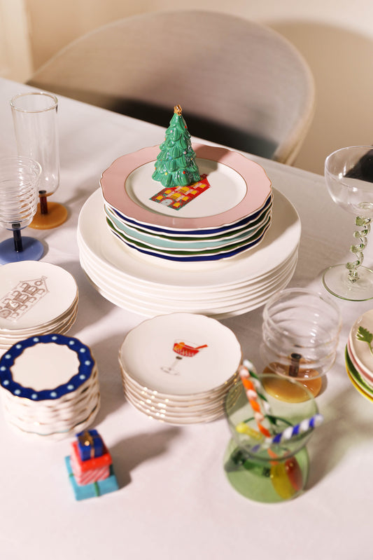 Festive Plate Set of 6