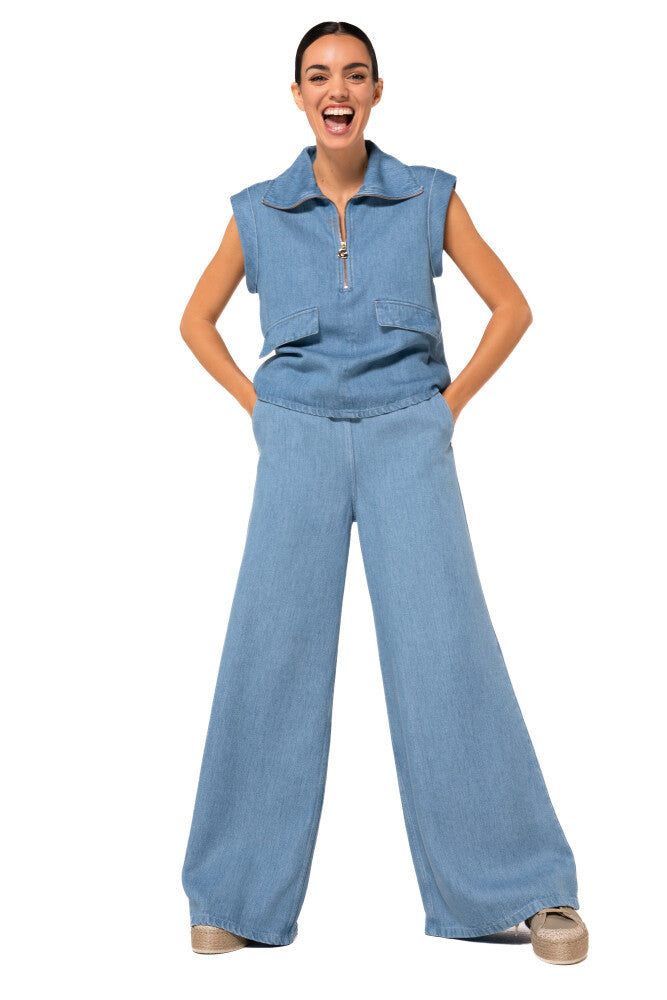 The Zelda Wide Flare Jeans