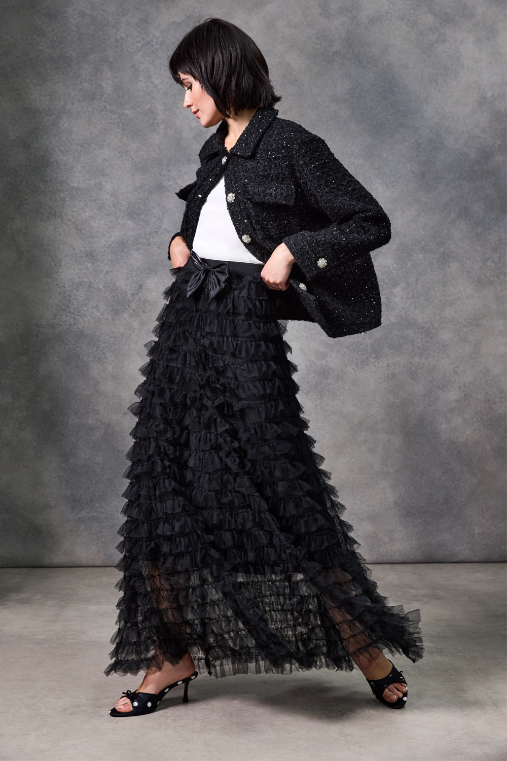 The Zelda Full Length Tulle Skirt