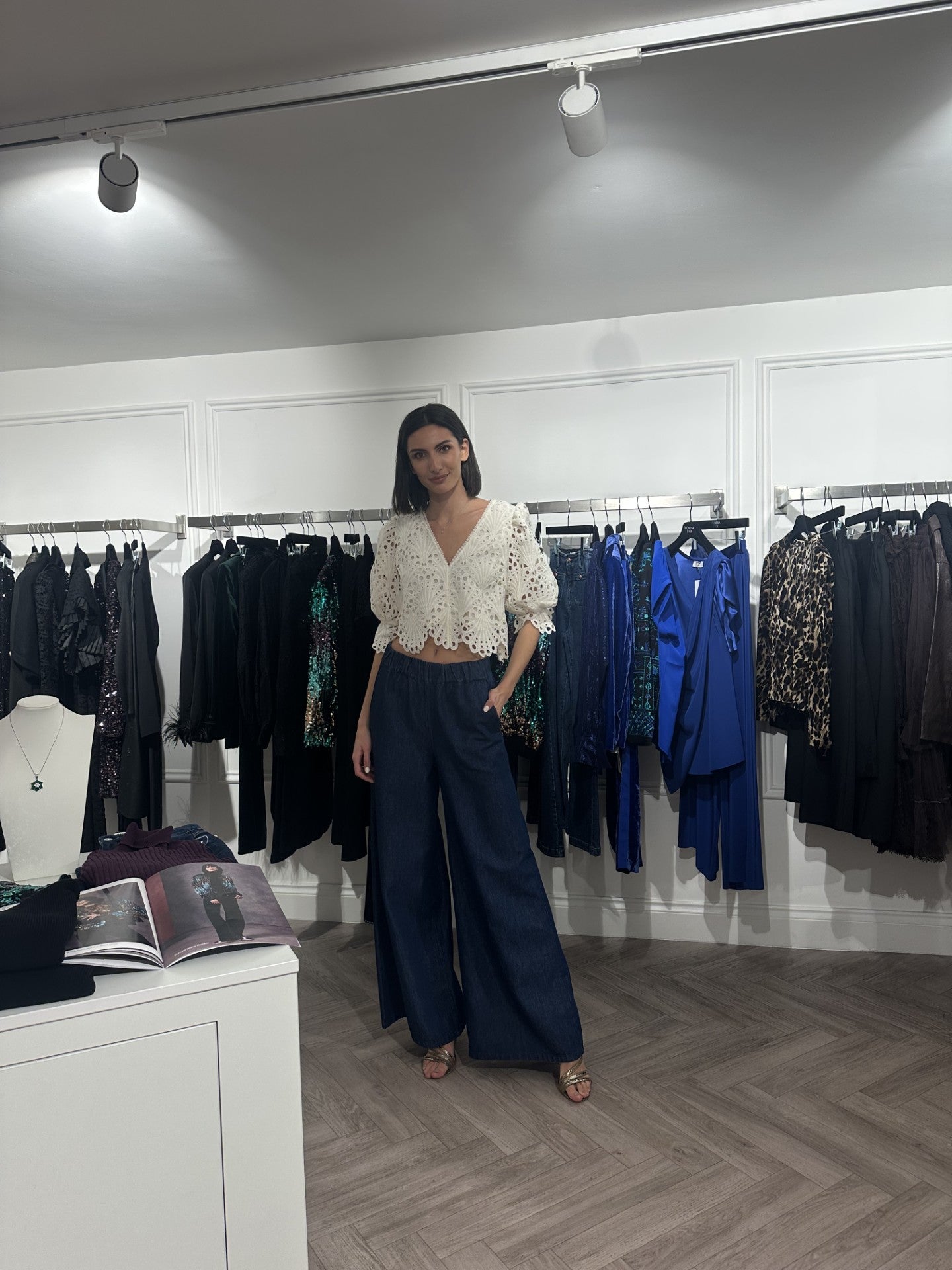 The Zelda Wide Flare Jeans