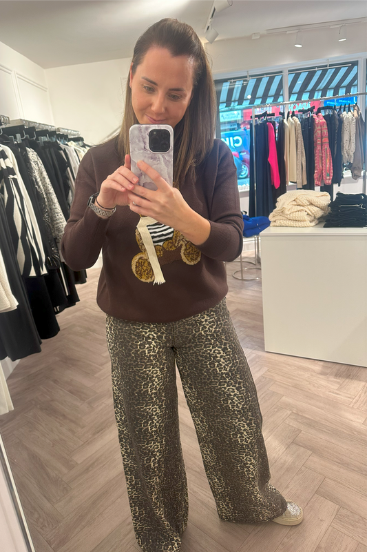 The Zion Leopard Jeans