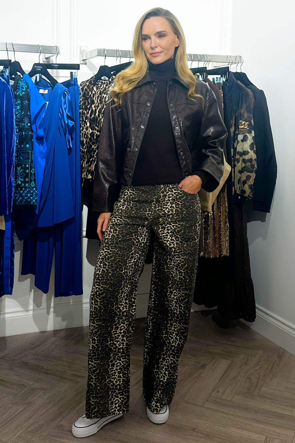 The Zion Leopard Jeans