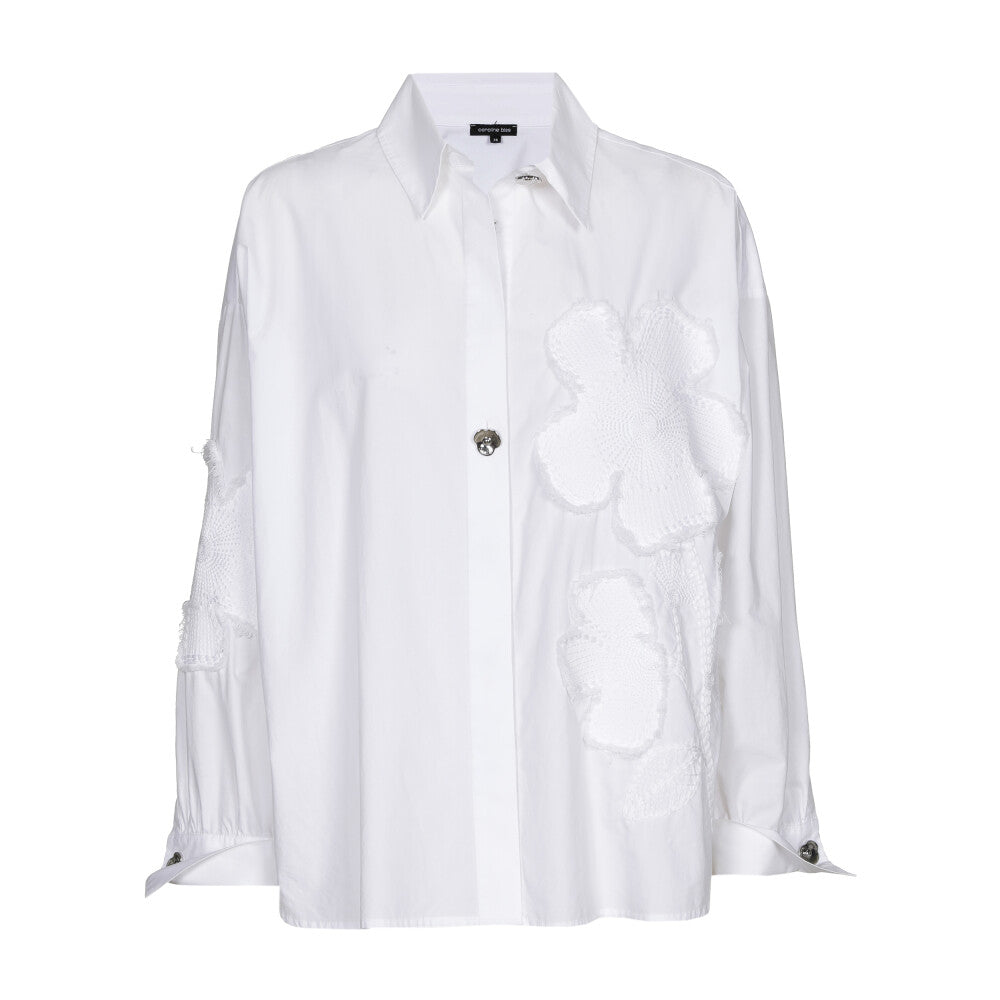 The Winona Shirt in Optic White