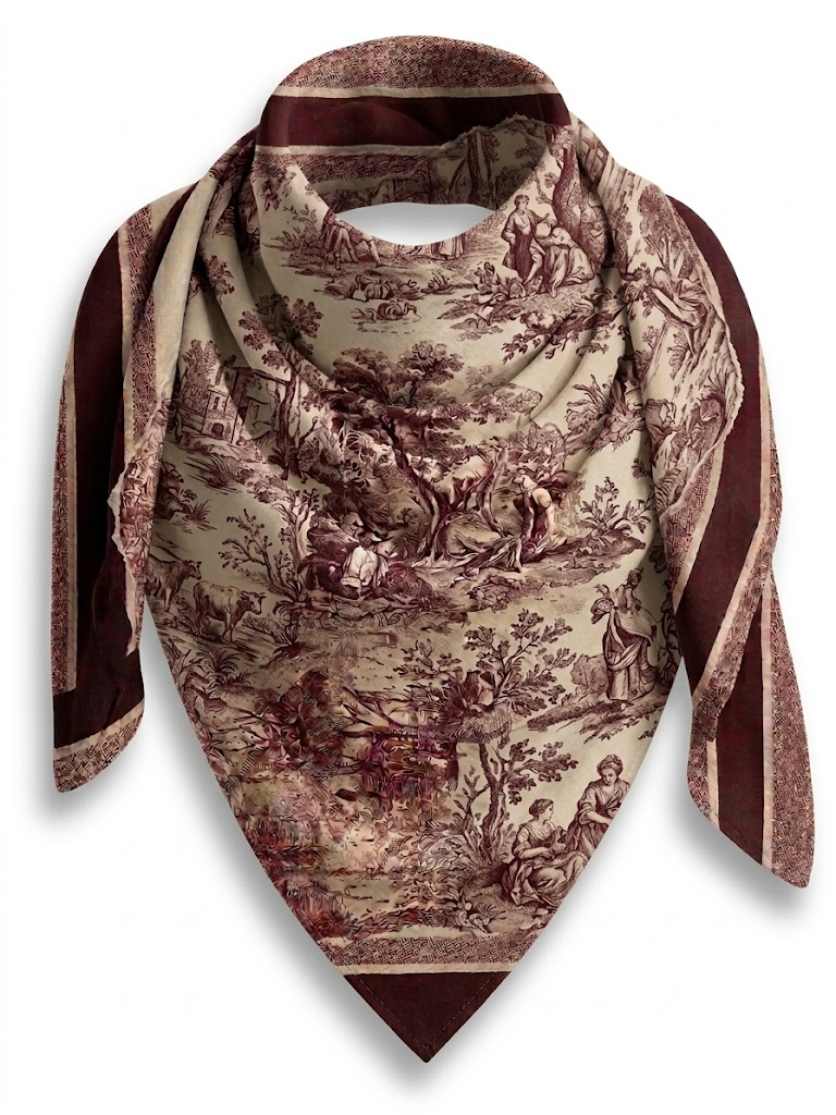 The Mara Foulard Wrap