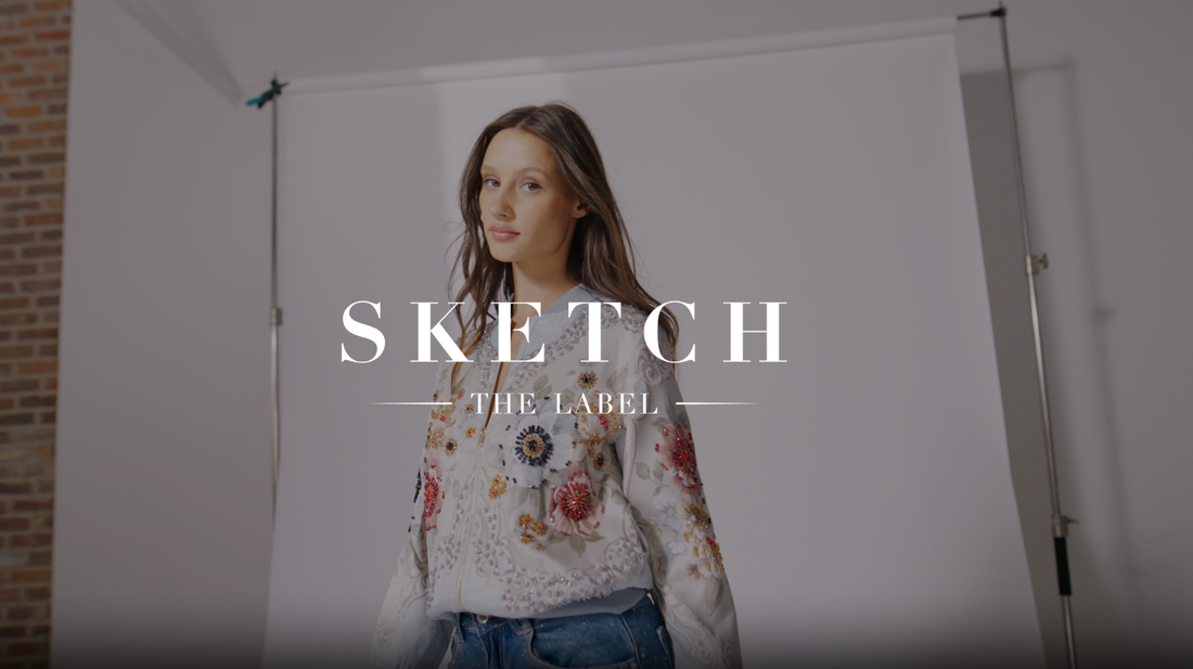 sketch the label pr