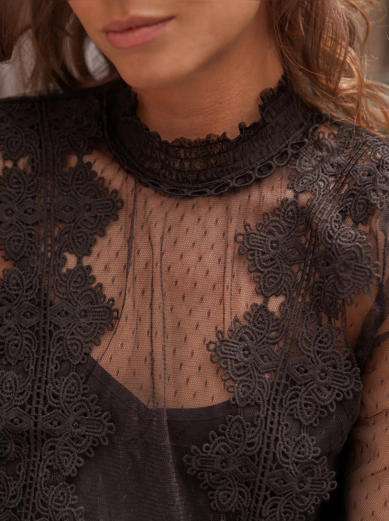 Eliza Lace Top