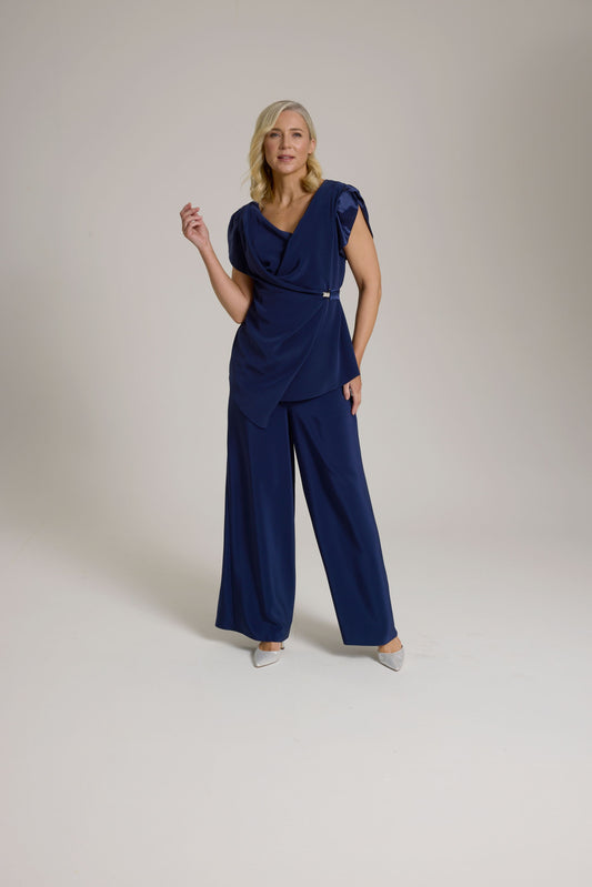 The Saibh Trousers in Navy by Monessa Joan