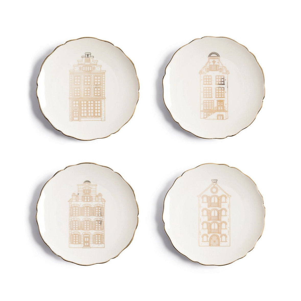 Canal House Plates Set of 4