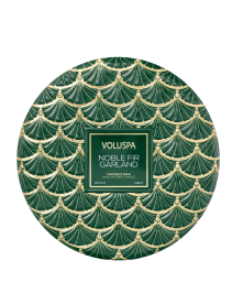 Noble Fir Garland 3 Wick Tin